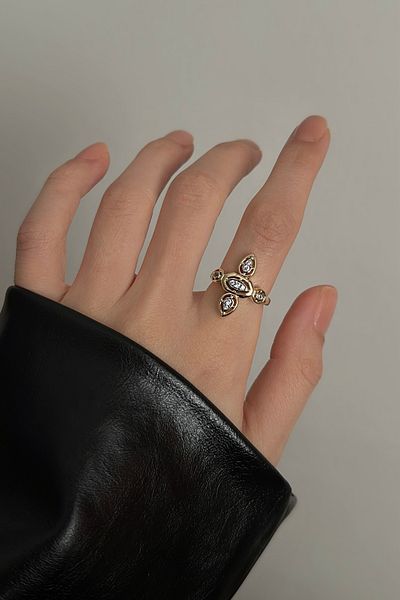 Okko Store Vip Series Stone Vintage Adjustable Ring