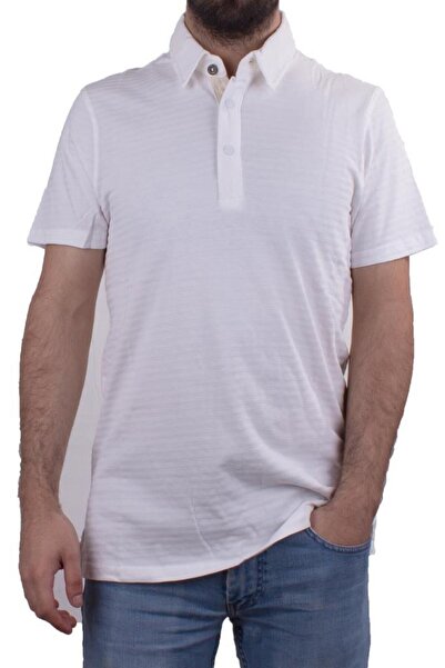 Twister Jeans 2214Cn Ecru Polo Neck Men's T-Shirt