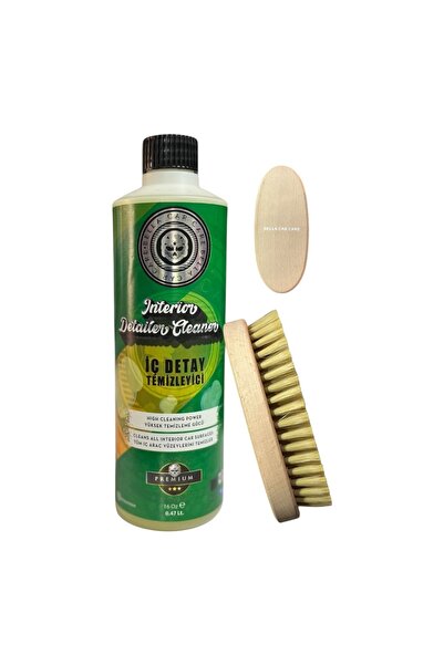 BELLA CAR CARE 2 Li Set Iç Detay Temizleyici Ve At Kılı Fırça Oto Bakım Seti