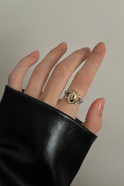 Okko Store Vip Series Stone Vintage Adjustable Ring