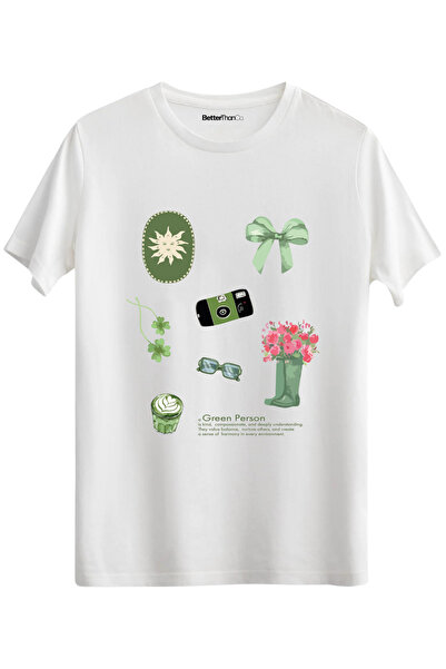 BetterThanCo Zelena osoba - Obična T-shirt