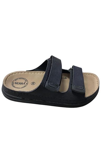 Serra Slippers Flat Sole Double Banded