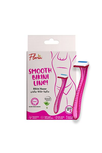 Floren Care Floren Bikini Line Razor - Pack of 2