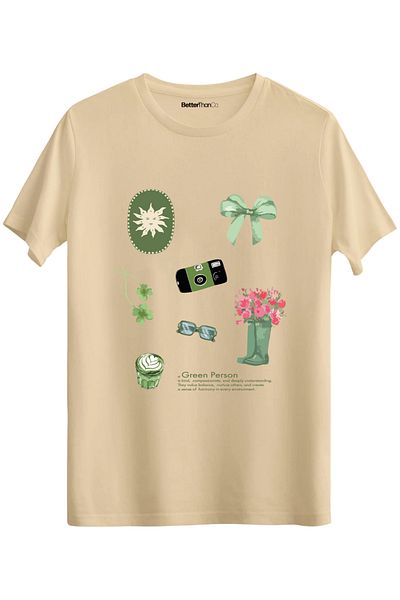 BetterThanCo Green Person - Κανονικό μπλουζάκι