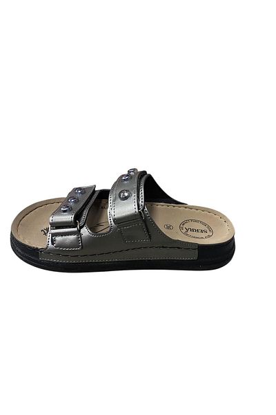 Serra Slippers Flat Sole Double Banded