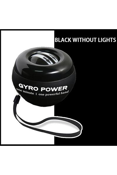 Choice black without led Fitness Equipment Sport Gym Powerball Gyro Ball Workout Equipments Exercise Power