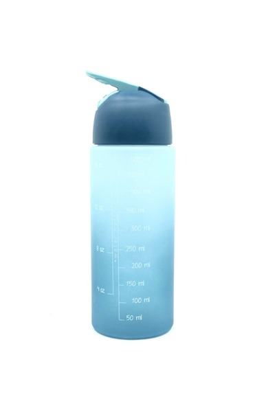 Vicco Water Bottle Lockable Lid Tritan Quick Flask Water Bottle 500 ml Dark Blue
