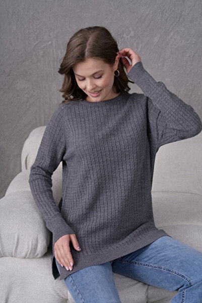 Lamierra Bluză de mamă cu detaliu tricotat