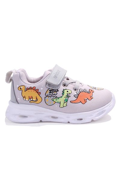 Vicco Dino 346P25Y171 Gray Orthopedic Daily Boy's Sports Shoes