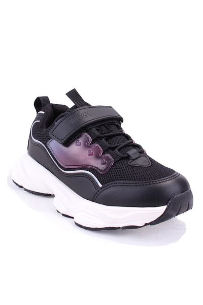Vicco Teide 346F25Y172 Pantofi sport ortopedici negri pentru fete
