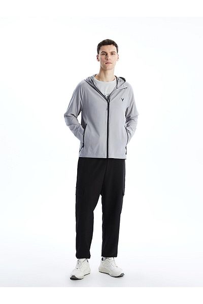 LC Waikiki Xside Active Hooded Long Sleeve Men's Zip-Up Sweatshirt