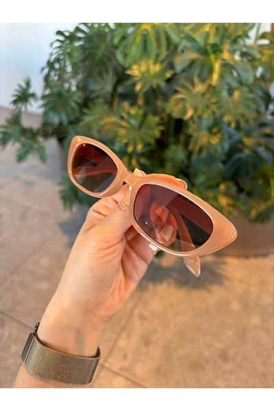 funeyes Aventino Slanted Cat Eye Tiny Slanted Trend Small Size Sunglasses