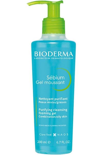 Bioderma جل غسيل الوجه Sebium جل رغوي منقي 200 مل