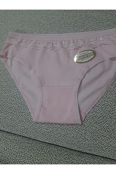 Butik Pink 100% Cotton Top Elegant Lace Panties Female Child