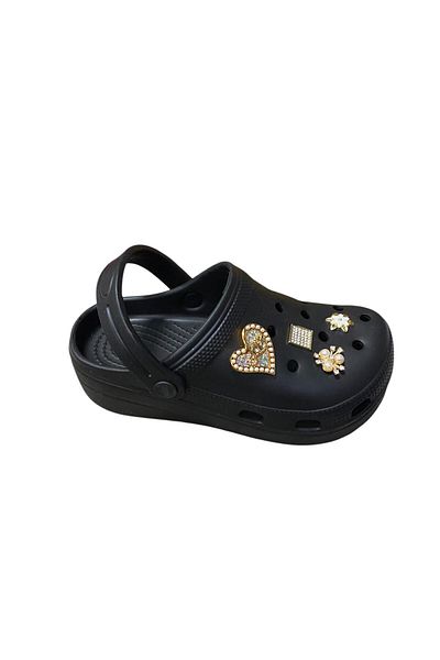 Apella Women's Stoned Flat Sole Closed Front Eva Slippers