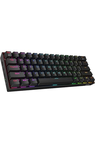 REDRAGON لوحة مفاتيح K530 Pro Draconic 60% لاسلكية RGB (مفتاح بني)