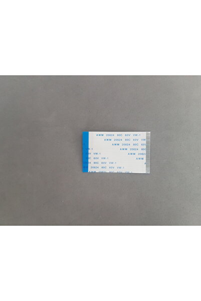 FFC 60 Pin 5cm Ters 0.5mm Adımlı Esnek Flex Kablo Awm 20624 80c 60v Şerit Fle...