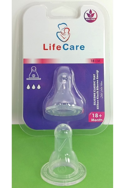 LifeCareBaby Biberon Emziği Antikolik No 3 Hızlı akış