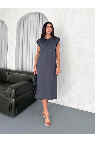 SLAW REZZ Μίντι φόρεμα με μαλακή υφή Modal Fabric