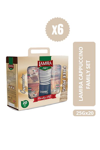 LAMİRA Lamira Cappuccino 25g 20Pcs X 6Pack