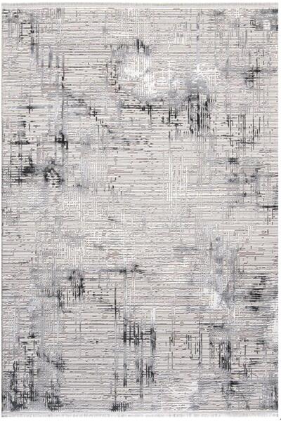 Venice Halı Norm 6213 Gri Yumuşak Ve Parlak Dokulu Modern Kesme Halı