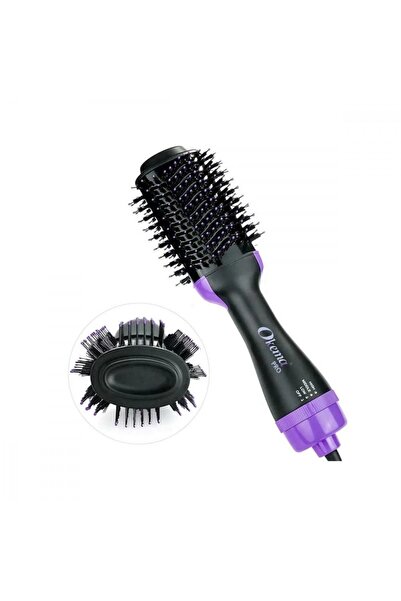 Okema OK-724 مصفف ومجفف الشعر الدوار 2 في 1 من اوكيما
