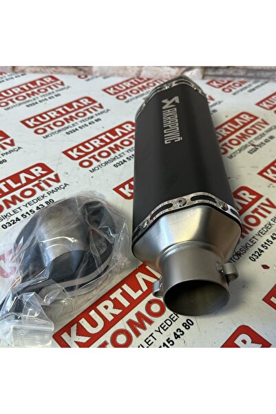 Akrapovic Performans Egzoz Tüpü Siyah