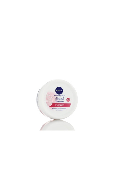 NIVEA Body Cream Even Tone, Natural Fairness Complex & Vitamin C, All Skin Types, Jar 200ml