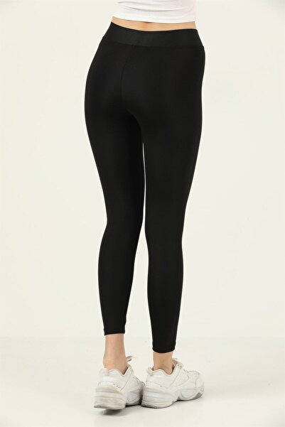 missmaral Γυναικείο μαύρο κολάν ψηλόμεσο σταυρωτή ζώνη Custom Made 11014