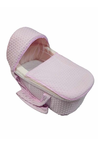 BabyCara سرير محمول للأطفال مع مقعد فاخر مبطن سميك