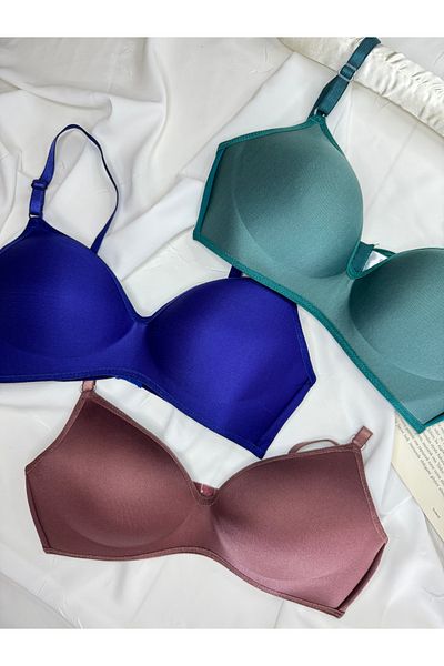 ROZENİN LINGERIE Икономичен комплект от 3 части, без банели, уплътняващ