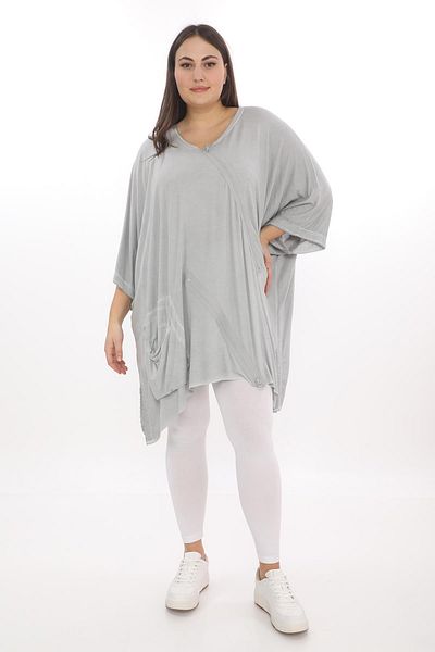 Zedd+ Plus 24123 Gray Tunic