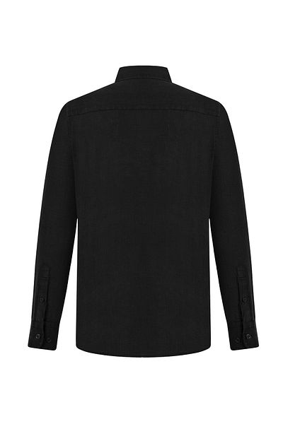 Mudo Slim Fit Linen Shirt