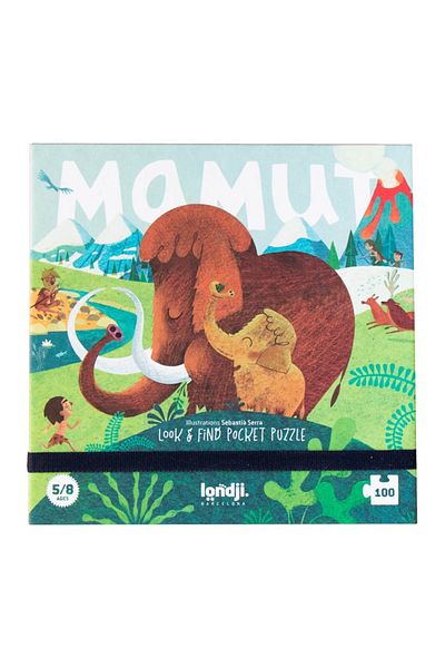 Londji Mini Puzzle Mammoth,