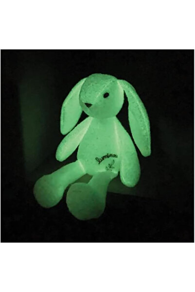 Jemını Jucarie Plus Jemini Fosforescenta 30cm Iepure Luminou Alb