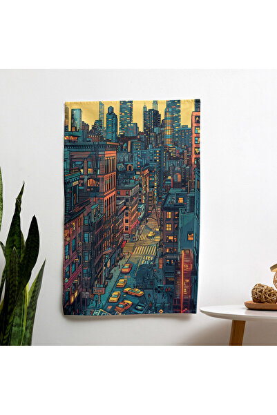 PaintedAnarchy Popart Style Wall Decoration - 100% Cotton Backed Vibrant Subl...