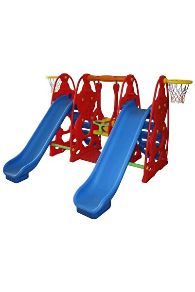 TOYSTAR Kaydırak Ve Salıncak Set - Oyun Parkları - Çocuk Parkı - Oyun Alanı - Büyük Set - Anaokulu - Kreş