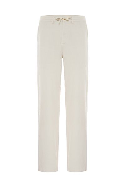 Mudo Slim Straight Fit Belt Tie Pants