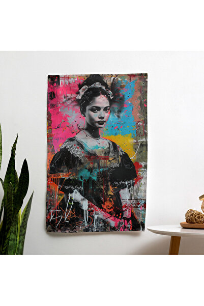 PaintedAnarchy غطاء جداري من رينيسانس ستريت آرت - 100% قطن - ألوان زاهية - قم...