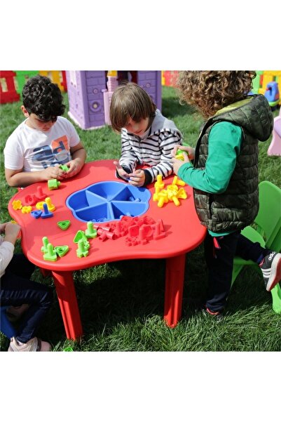 MUPARK Hazneli Çocuk Aktivite Masası - Anaokulu Masa - Kreş Masa - Çocuk Masa...