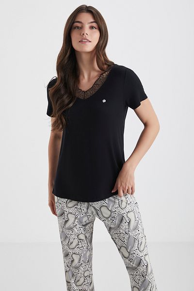 Penyemood Soft textured pajama set