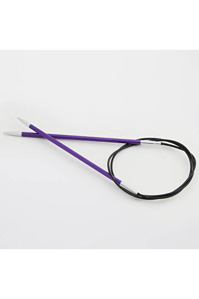 BALIM ÖRGÜ EVİ Knitpro Zing Sabit Misinalı Şiş 60 cm 3.75 mm