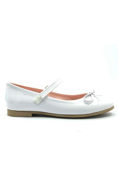 Kids Club Shoes Balerina Fete İremsu Pisi Mustache Velcro, ALB