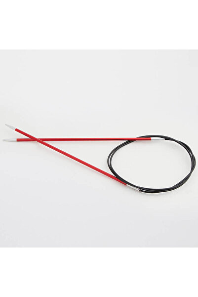 BALIM ÖRGÜ EVİ Knitpro Zing Sabit Misinalı Şiş 40 cm 2.5 mm