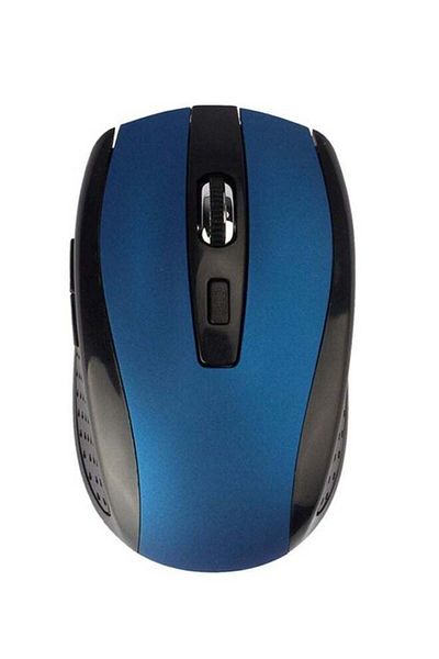 Generic Optical Wireless Mouse - Blue