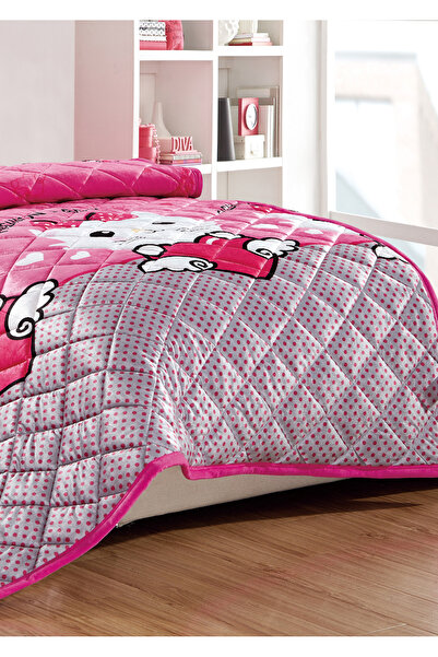 Sleep Night Kids Velvet Comforter Set 3 Pcs Single Size 150 X 200 Cm with bed sheet and pillow case