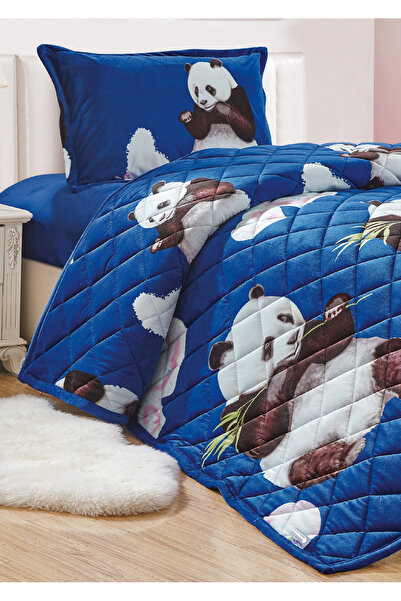 Sleep Night Kids Velvet Comforter Set 3 Pcs Single Size 150 X 200 Cm with bed sheet and pillow case