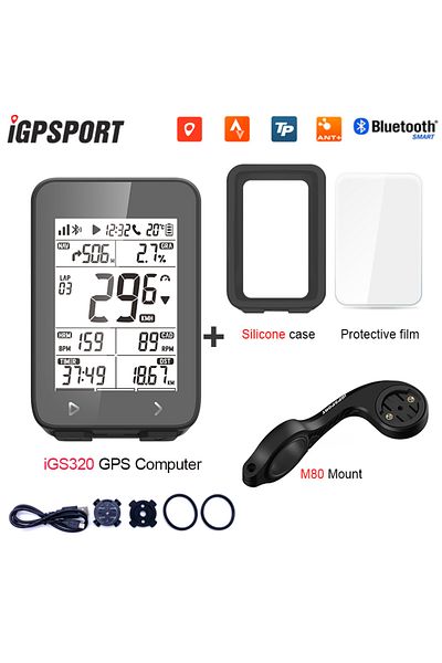Choice IGS320 Case M80 IGPSPORT IGS320 Bicycle Computer GPS Global Offline Map Cycling Odometer IGS 320 Sup