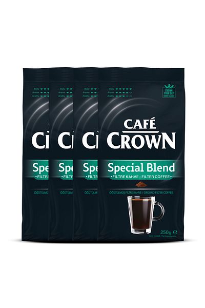Cafe Crown Special Blend Filter Coffee 4 Pieces X 250g