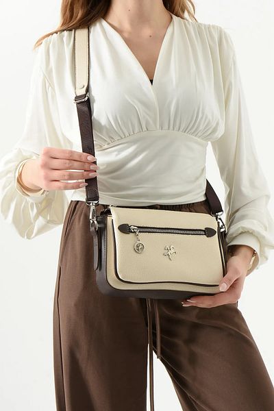 Nas Bag Multi-Eye, Poștaș, Textura moale, Geantă pentru femei (Lățime:24xLungime:15)
